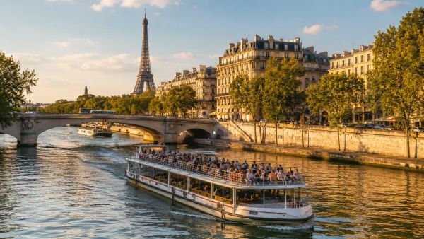 Découvrez le charme des visites en bateau de Paris et de ses plus beaux monuments